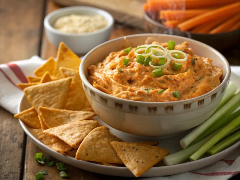Buffalo Chicken Dip with Canned Chicken