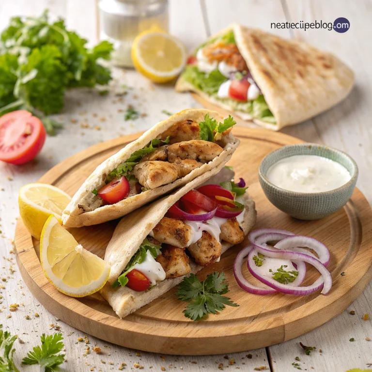 Chicken Pita Recipe