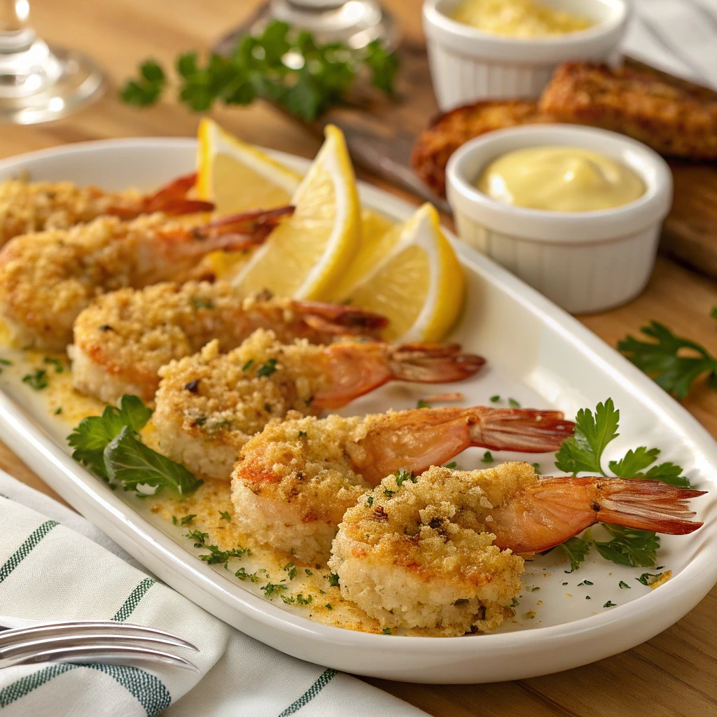 baked stuffed shrimp
