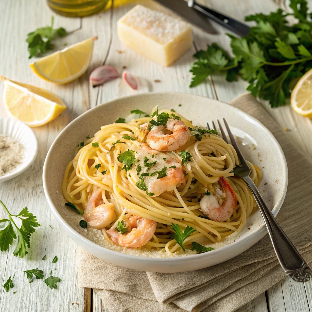 shrimp spaghetti recipe