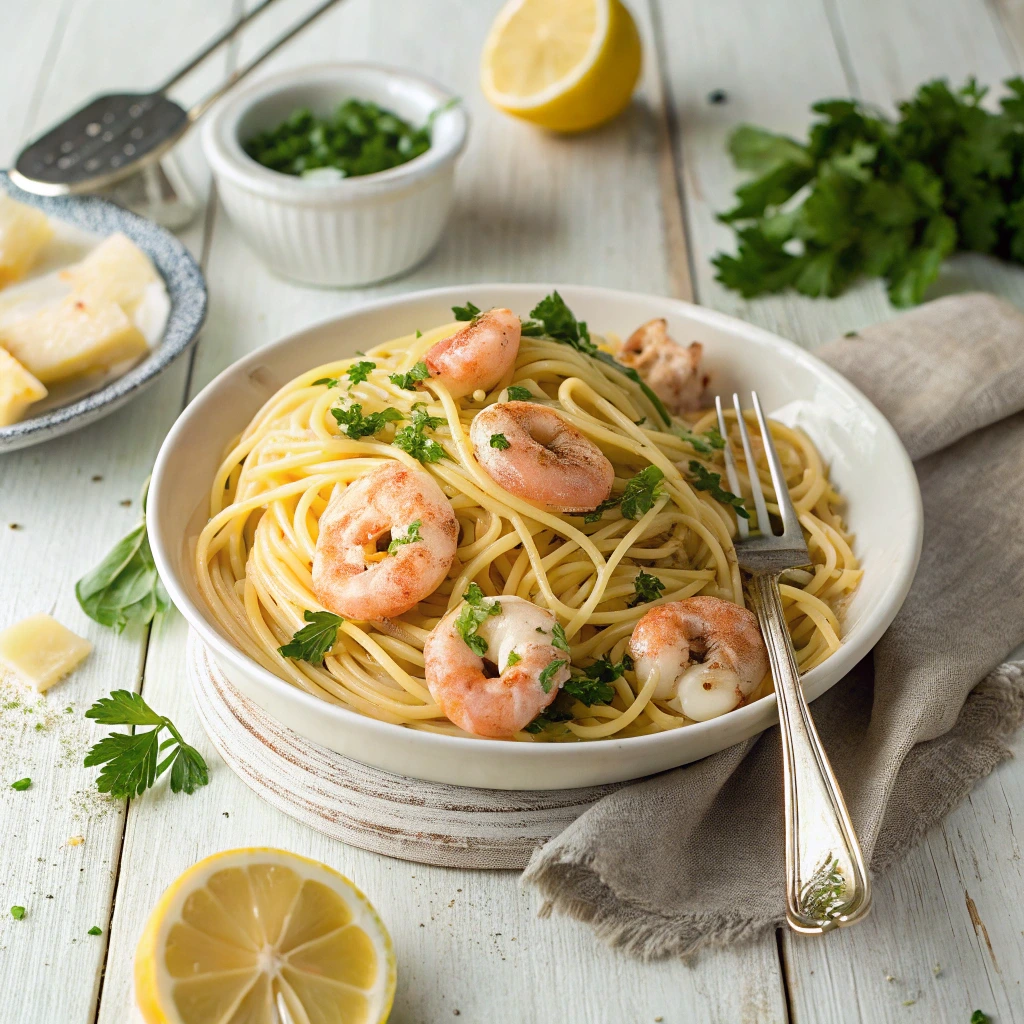shrimp spaghetti recipe