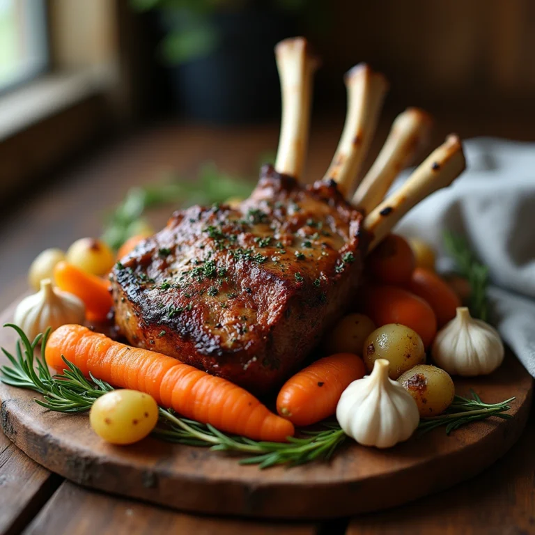 slow roasted lamb shoulder